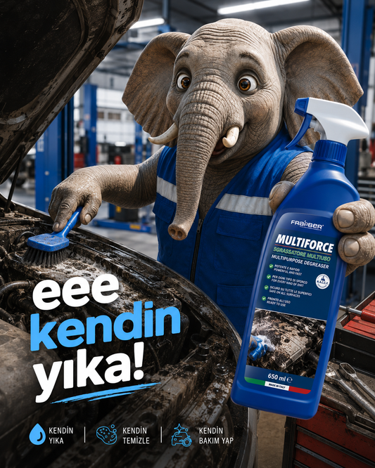 FRA-BER Multiforce 650 ml Çok Amaçlı Güçlü Yağ ve Kir Temizleyici Sprey