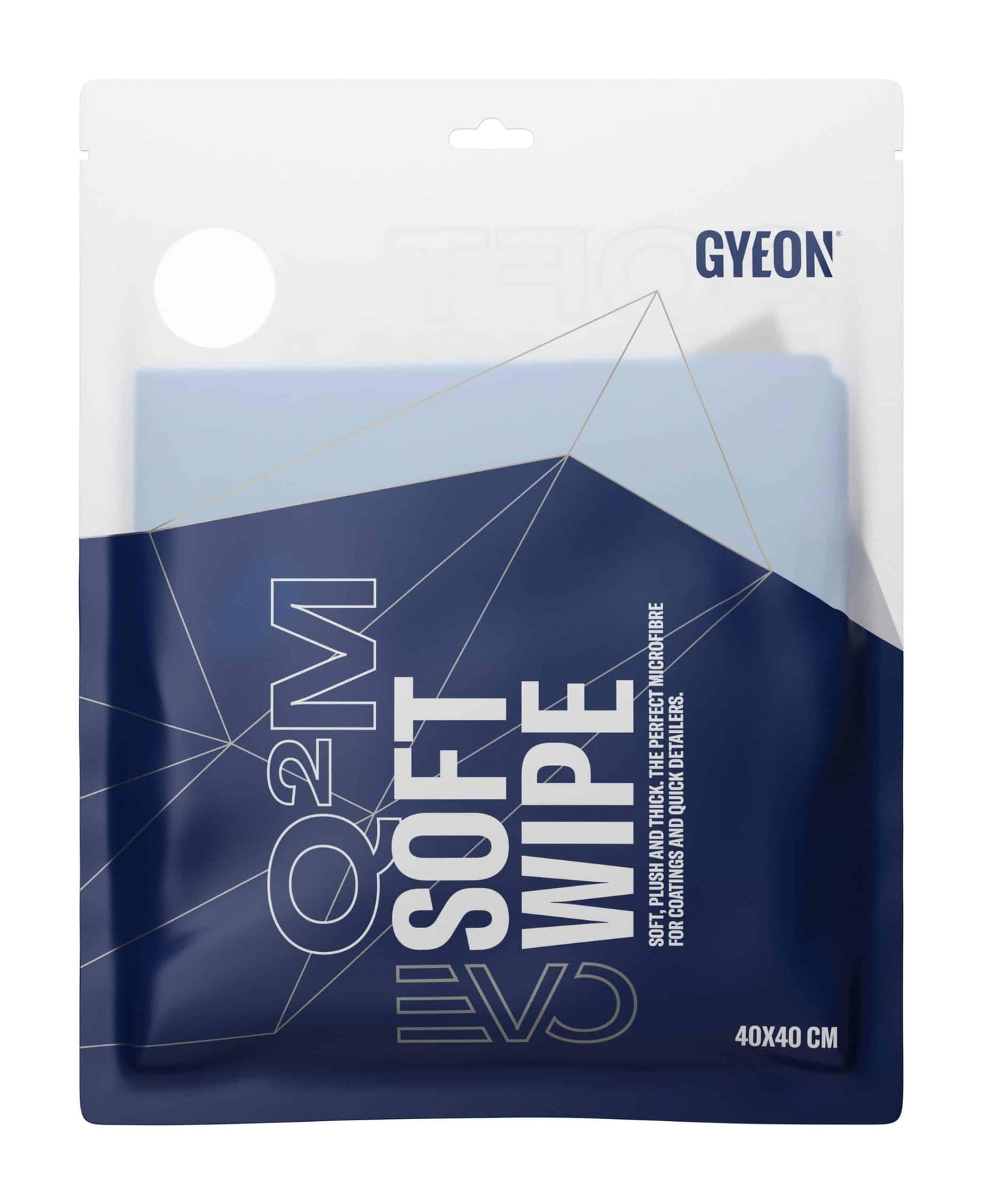 GYEON Q²M SoftWipe EVO 40x40 cm Lazer Kesim Peluş Cila Bezi