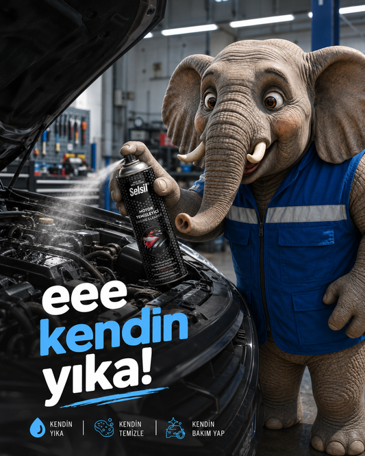 Selsil Susuz Motor Temizleyici Sprey 500 ml
