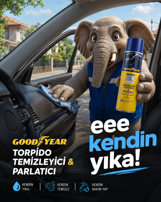 Goodyear Torpido Temizleyici & Parlatıcı Sprey 500ml
